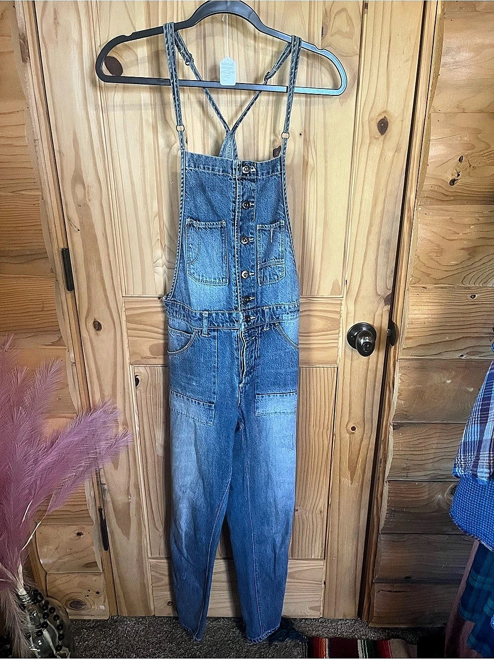 Forever 21 Premium Denim Overalls Denim Overalls Waist 27 Blue